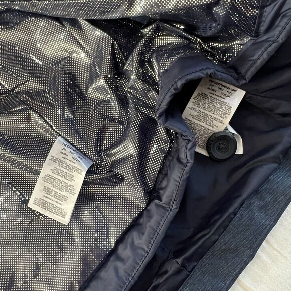 COLUMBIA Carson Pass InterChange Jacket DarkNocturnal Waterproof Women Sz M NWT - Picture 13 of 16